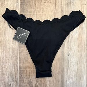 New! Zaful - Black bikini bottoms in size medium